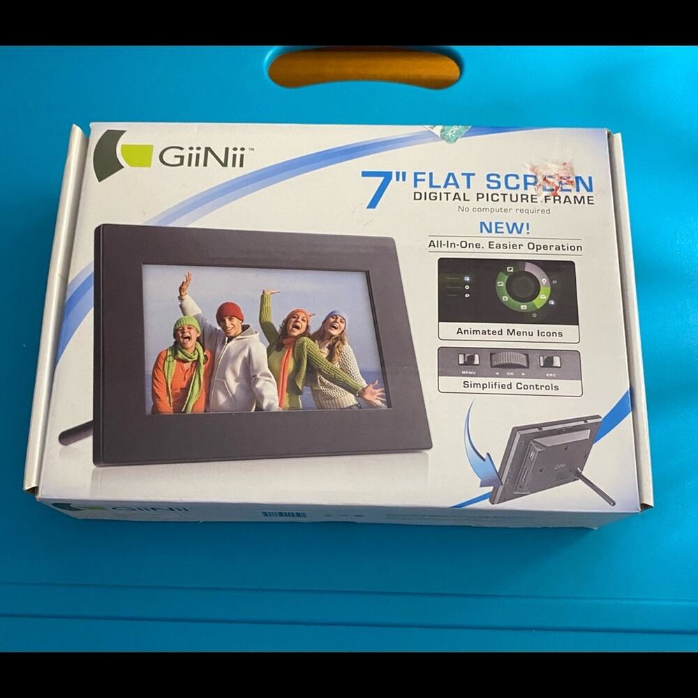 7 inch Flat Screen digital picture frame